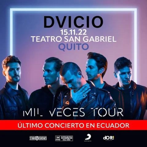 ECUADOR 🇪🇨!! Ya estamos a nada de veros por Quito. 

El próximo 15 de Noviembr
