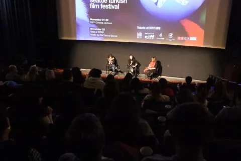 a glimpse of @seaturkfilmfest days with our movie “Unfruitful Times/Ölü Mevsim”
