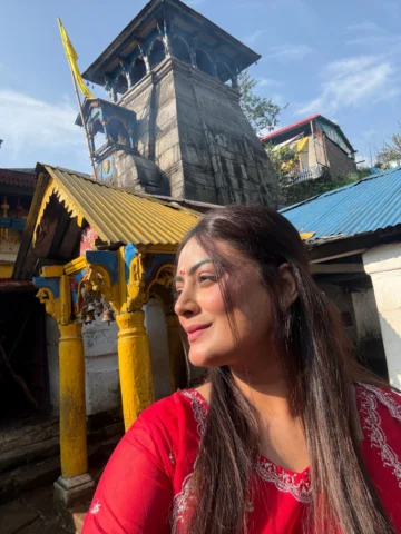 A place of love ( a Triyuginarayan temple 🛕 ) a Place where Shivji & Parvatiji 