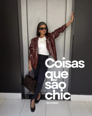 Chic mesmo é uma saber que você não precisa:
Usar o que todo mundo usa, fazer co