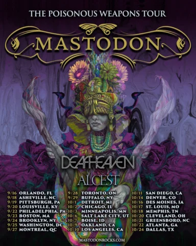 ⚡ THE POISONOUS WEAPONS TOUR ⚡

Kicking off this September with special guest @d