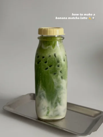 you just need 3 ingredients and 3 mins to make this 😌