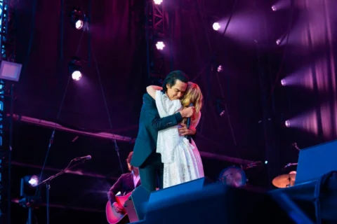 Thank you Brighton! 

Nick Cave & The Bad Seeds at Preston Park, Brighton 

Phot