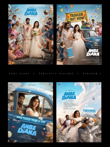 Official Publicity Designs for #Anbe Diana💙

This project has been a fun and fu