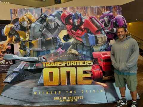 Grateful for opportunity screen @transformersmovie Family definitely enjoyed.

#