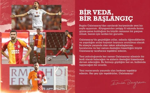 Her şey için teşekkürler… @galatasaray
