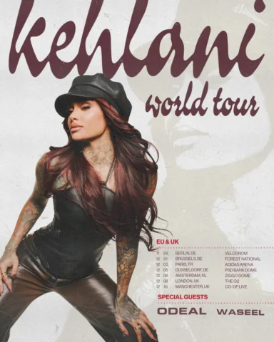 THE KEHLANI WORLD TOUR: EU & UK 🐦‍🔥
your turn 🤍
TICKETS ON SALE NOW!
kehlaniw