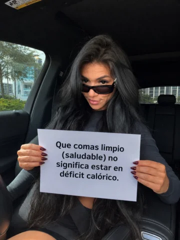 Comer saludable no significa automáticamente que estés en déficit calórico.

Pue
