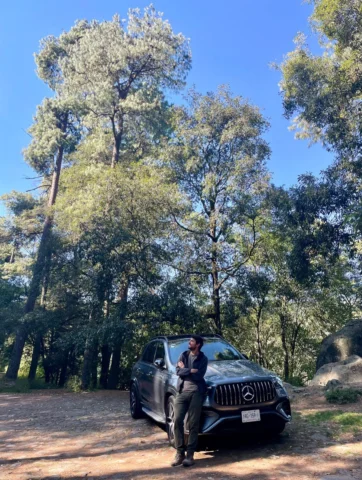 Que sueño poder salir al bosque a bordo de mi Dream Car, GLE 53 HYBRID 4MATIC de