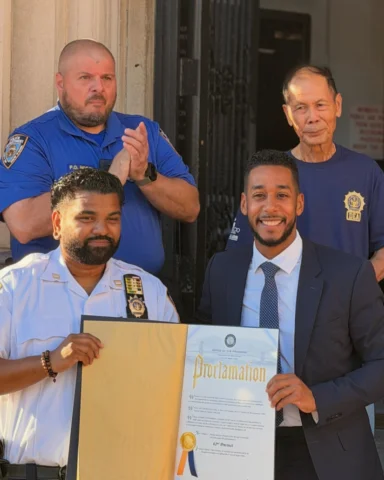 Great to see so many Brooklynites on the streets for National Night Out last nig