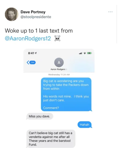 It never ends. Retire @aaronrodgers12!