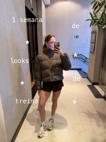 Uma semana de looks para vocês se inspirarem 💪🏻🏋🏻‍♀️🏆👟