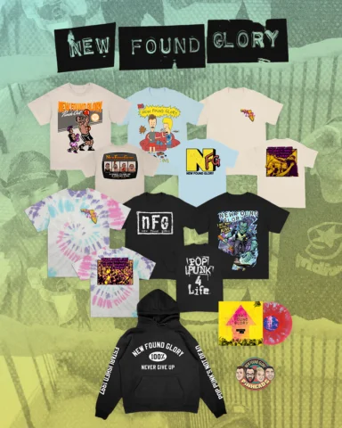 Missed out on merch from The Up Up Down Down Tour with Yellowcard? Grab some tou