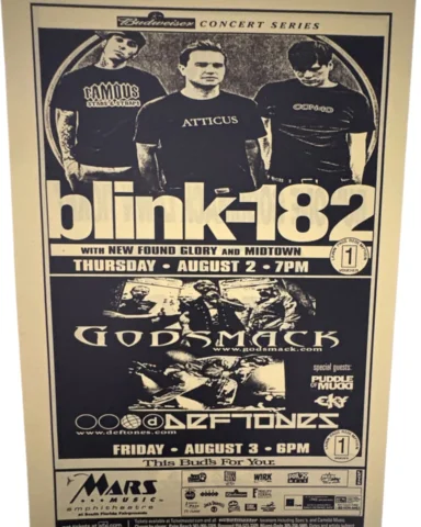 25 years ago today we were playing with blink-182 and Midtown in West Palm Beach