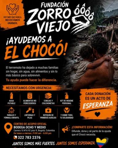 Chocó nos necesita. 🧡🇨🇴

Muchas familias lo han perdido todo y hoy necesitan 