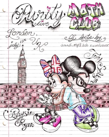 #purity london 🇬🇧❤️ tomorrow @mothclub 
dj sets by @azadi.mp3 b2b @vivianforev