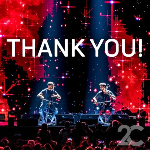 THANK YOU to everyone who has supported us over the years!! ❤️🙏 #2cellos