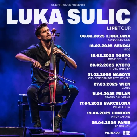 LUKA SULIC - LIFE Tour 2025 🎻🔥 Tickets on sale now at ➡️ www.lukasulic.com 🎫