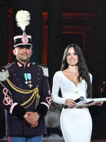 Un onore e un’emozione unica per me, aver presentato la serata di gala Mak-P 100