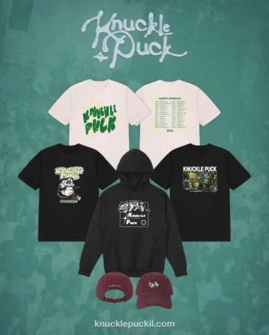 Leftover tour merch is now available up on our website. Link in bio and stories