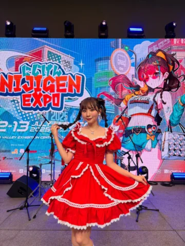 Thank you, Malaysia 🇲🇾 Thank you, Nijigen Expo💕
Yoyoyo-chan was so happy to m