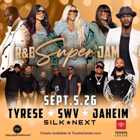 Houston we’re coming through! Come out and see us September 5th! Get your ticket