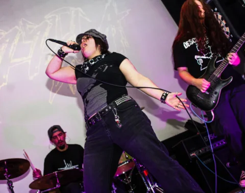 @aggressica performing @squirrelhillsports ! Much love to @moreluvbby for bringi