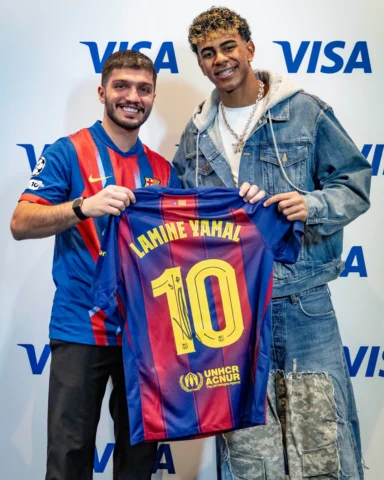 Witnessed greatness 🐐⚽️

#withkhaled 
#football 
#lamineyamal