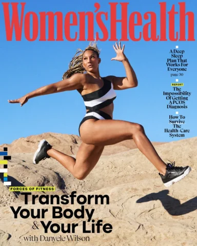 YOUR GIRL IS ON THE COVER OF WOMEN’S HEALTH MAGAZINE. 😭 Literally in tears typi
