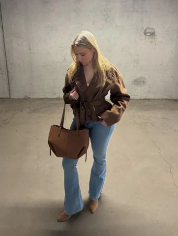 spring feeling @fashionnova 

- Deep In My Soul Flare Jeans
- Park Faux Suede Bo
