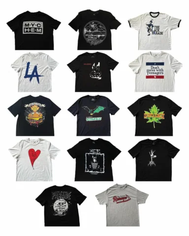 ALL OF THE LONG LIVE THE BLACK PARADE CITY EXCLUSIVE SHIRTS 🗡️

Which one is yo