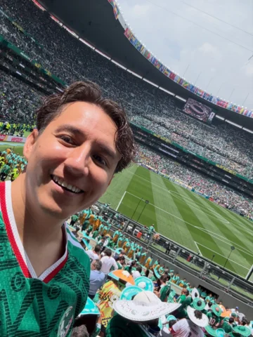 No puedo creer que fui testigo! México inauguró y ganó! Pocas cosas inspiran tan