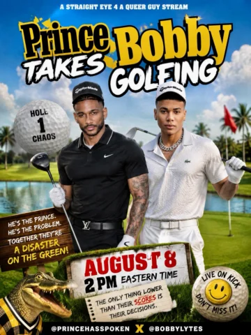 Tomorrow 2pm est. ⛳️⛳️⛳️ LIVE ON KICK (Link In Bio)