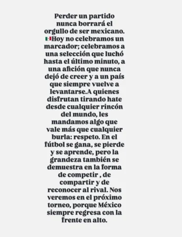 Nos podrán ganar un partido… pero jamás nos van a quitar el orgullo de decir: ¡S