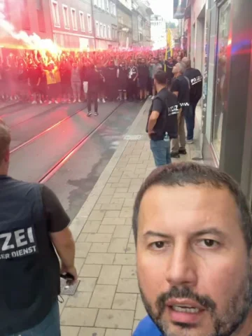 Fenerbahçe taraftarı 1 maçlık cezanın ardından Avrupa deplasmanına geri döndü ve