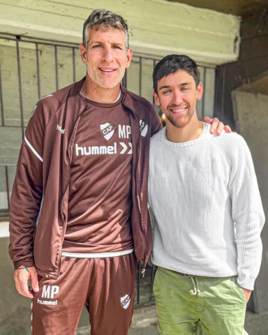 Mi máximo ídolo. Lo que hiciste por Boca no se olvida en la vida @martinpalermo.