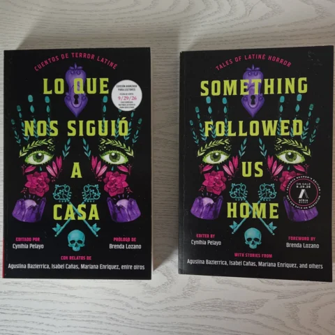 Would you like a copy of Something Followed Us Home? 1. Tell me in the comments 