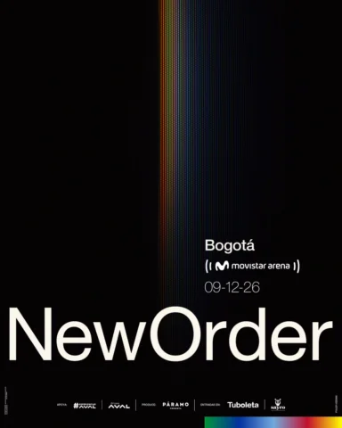 Bogotá, ya sabemos cómo deberíamos sentirnos hoy. 
@neworderofficial llega el 9 
