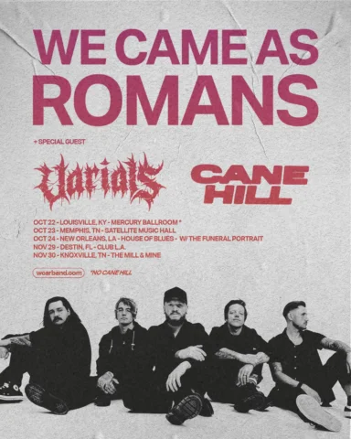 final u.s. shows of 2026: destin, fl & knoxville tn with our friends in @varials