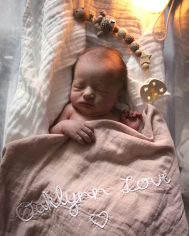 Our little love is here. 🤍 Our precious girl has made her early appearance and 