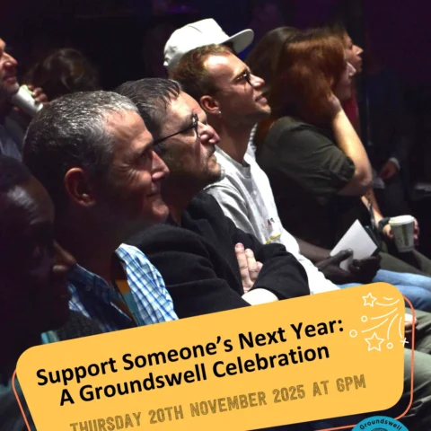 !!!TOMORROW NIGHT!!! homelessness health charity @itsgroundswell are holding a c