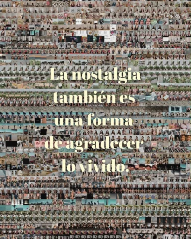 A veces no hace falta buscar recuerdos. Basta con abrir la galería y dejar que l