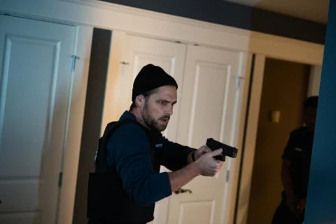 It’s not every day you get to wear a tactical toque. Had such a great time filmi