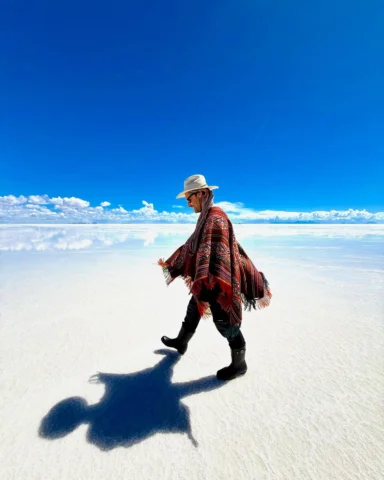 Uno no se puede ir de #Bolivia 🇧🇴 sin pisar un lugar único y especial como el 