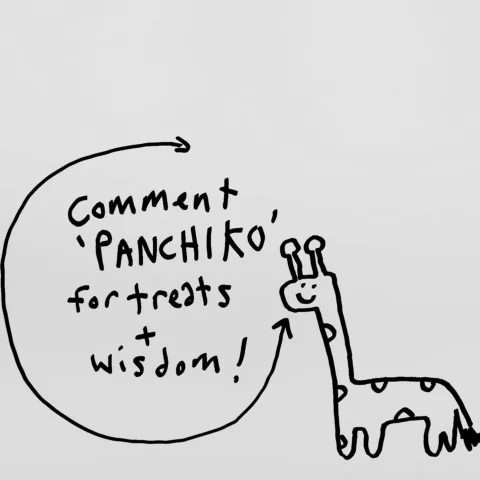 Greetings Panchiko chums! 
We come bearing great treasure! 
Comment “Panchiko” b