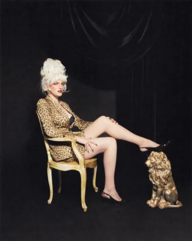 Bunny White by Tanner Abel 

Cover artwork for Bunny’s single Lions in the Theat