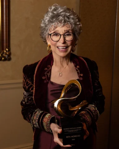 Last week I received the George Eastman Award, for the distinguished contributio
