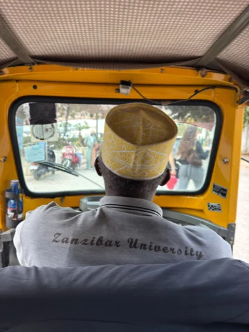 Through the window of my tuktuk. My journey to the airport. Beauty all around me