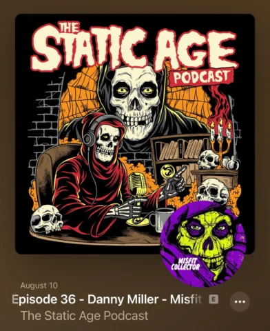 On this episode of The Static Age, I sit down with Danny Miller, the fiend behin