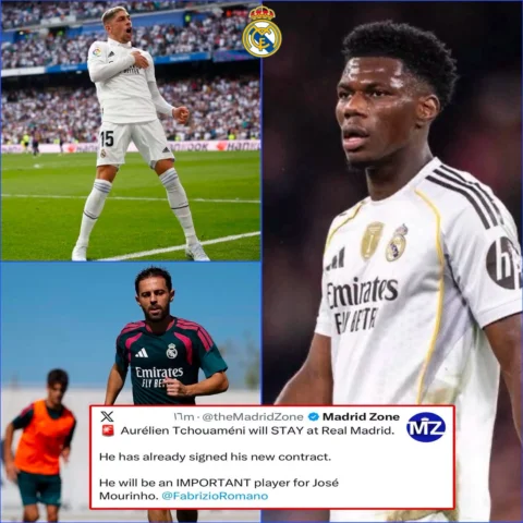 .
فابريزيو رومانو بيطمّئن جماهير ريال مدريد 😄 " تشواميني باقي في ريال مدريد الل